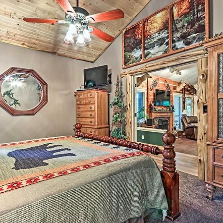 Eclectic Cabin With Hot Tub 1 Mi To Ober Gatlinburg Buitenkant foto