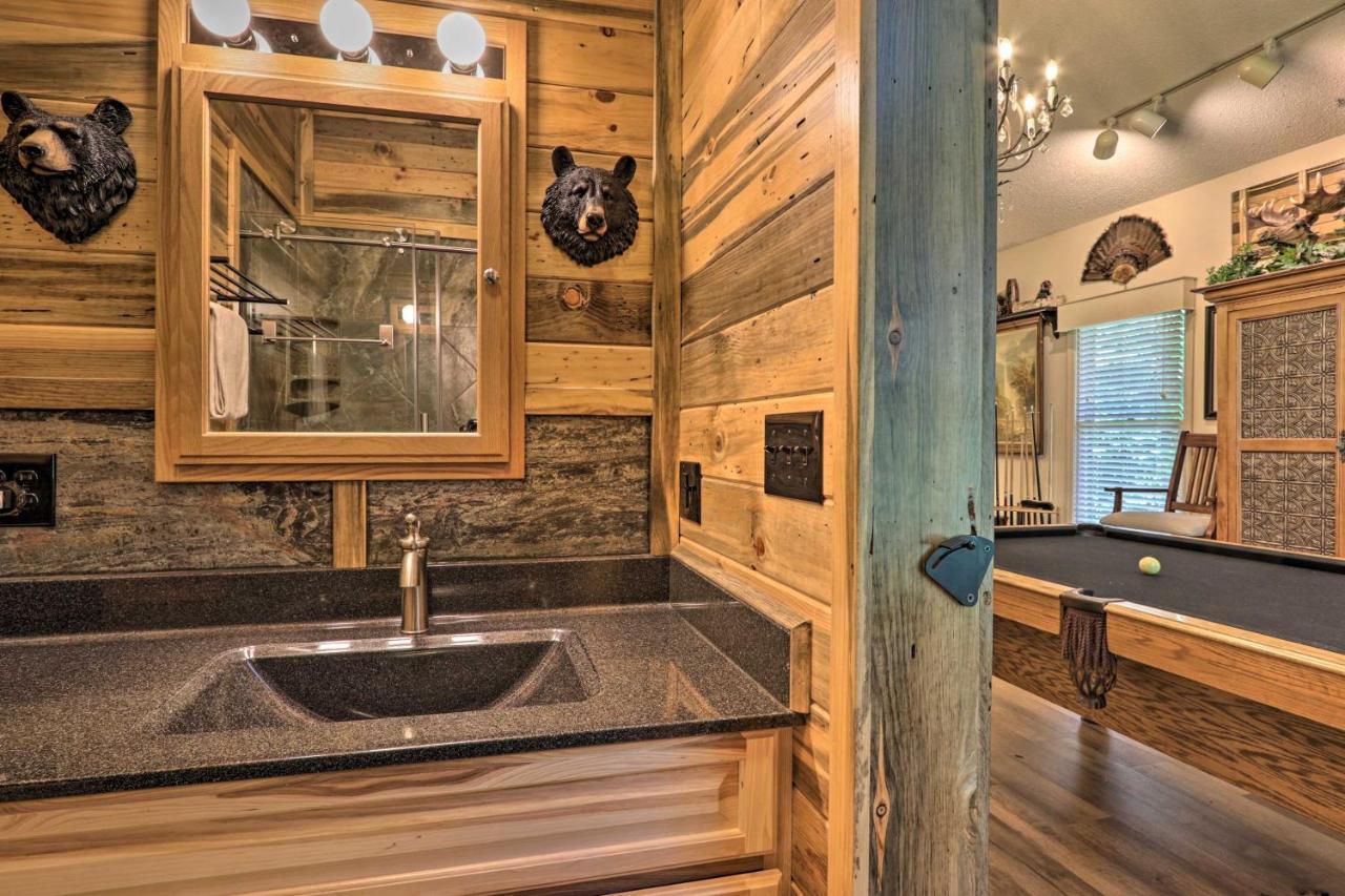Eclectic Cabin With Hot Tub 1 Mi To Ober Gatlinburg Buitenkant foto