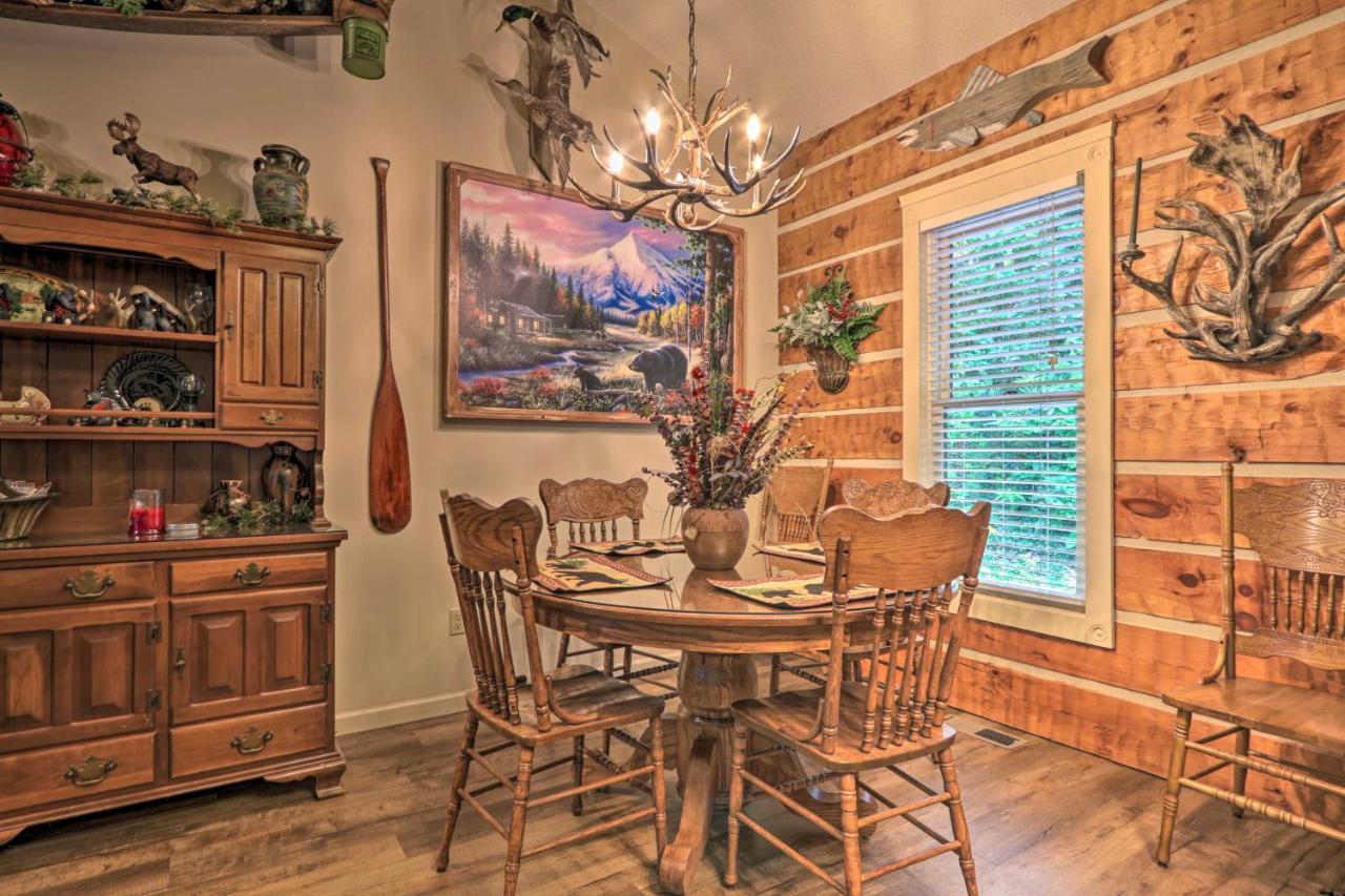 Eclectic Cabin With Hot Tub 1 Mi To Ober Gatlinburg Buitenkant foto