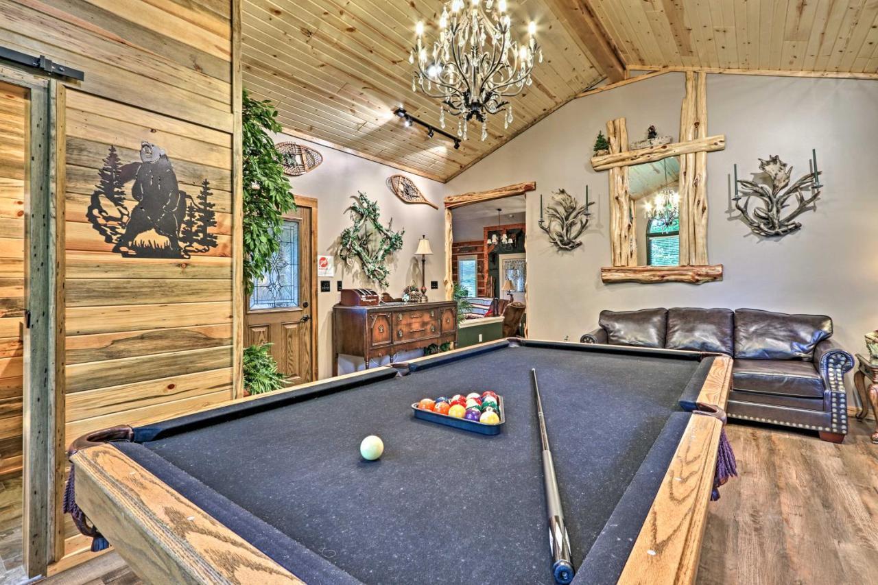 Eclectic Cabin With Hot Tub 1 Mi To Ober Gatlinburg Buitenkant foto