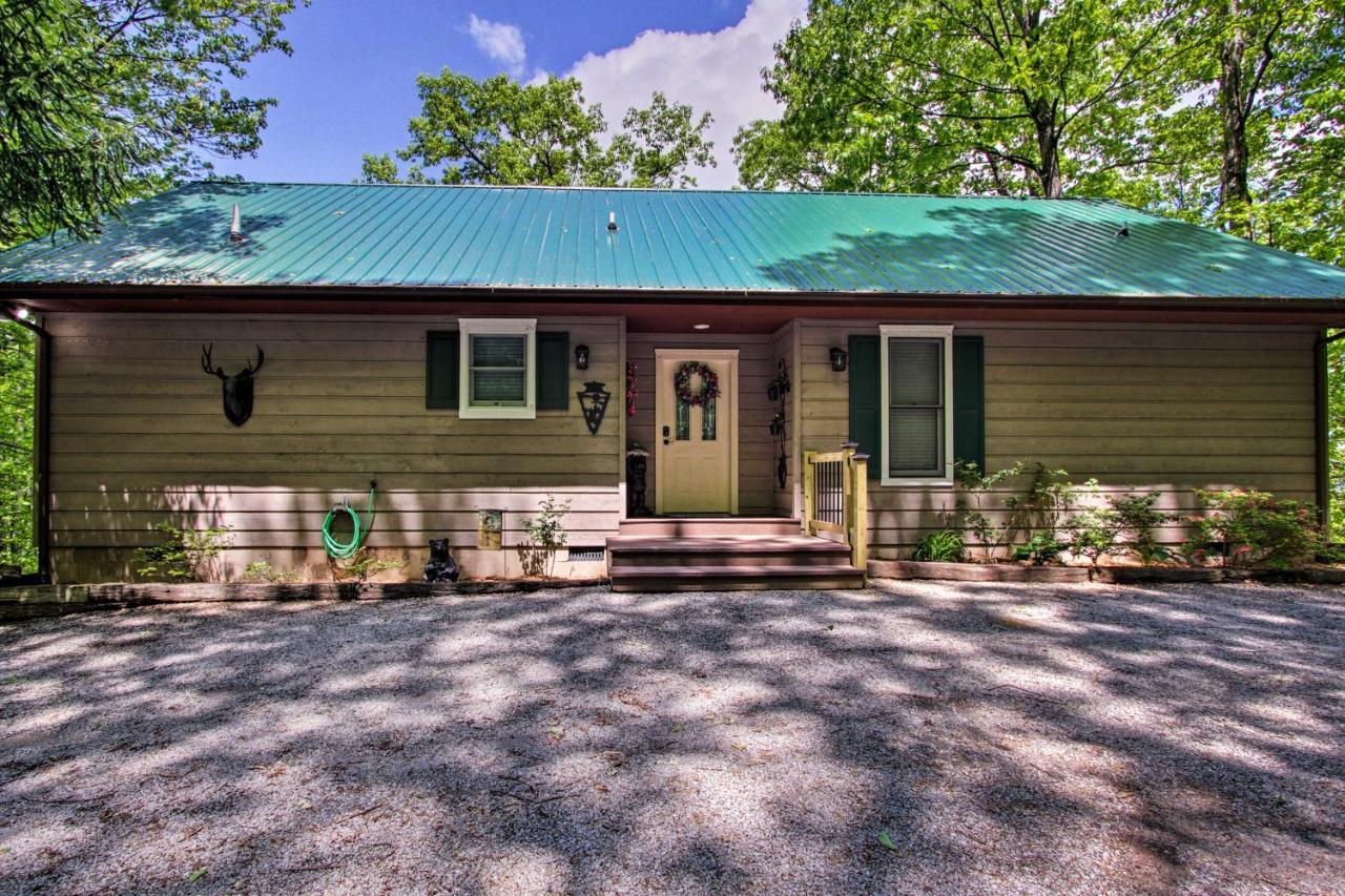 Eclectic Cabin With Hot Tub 1 Mi To Ober Gatlinburg Buitenkant foto