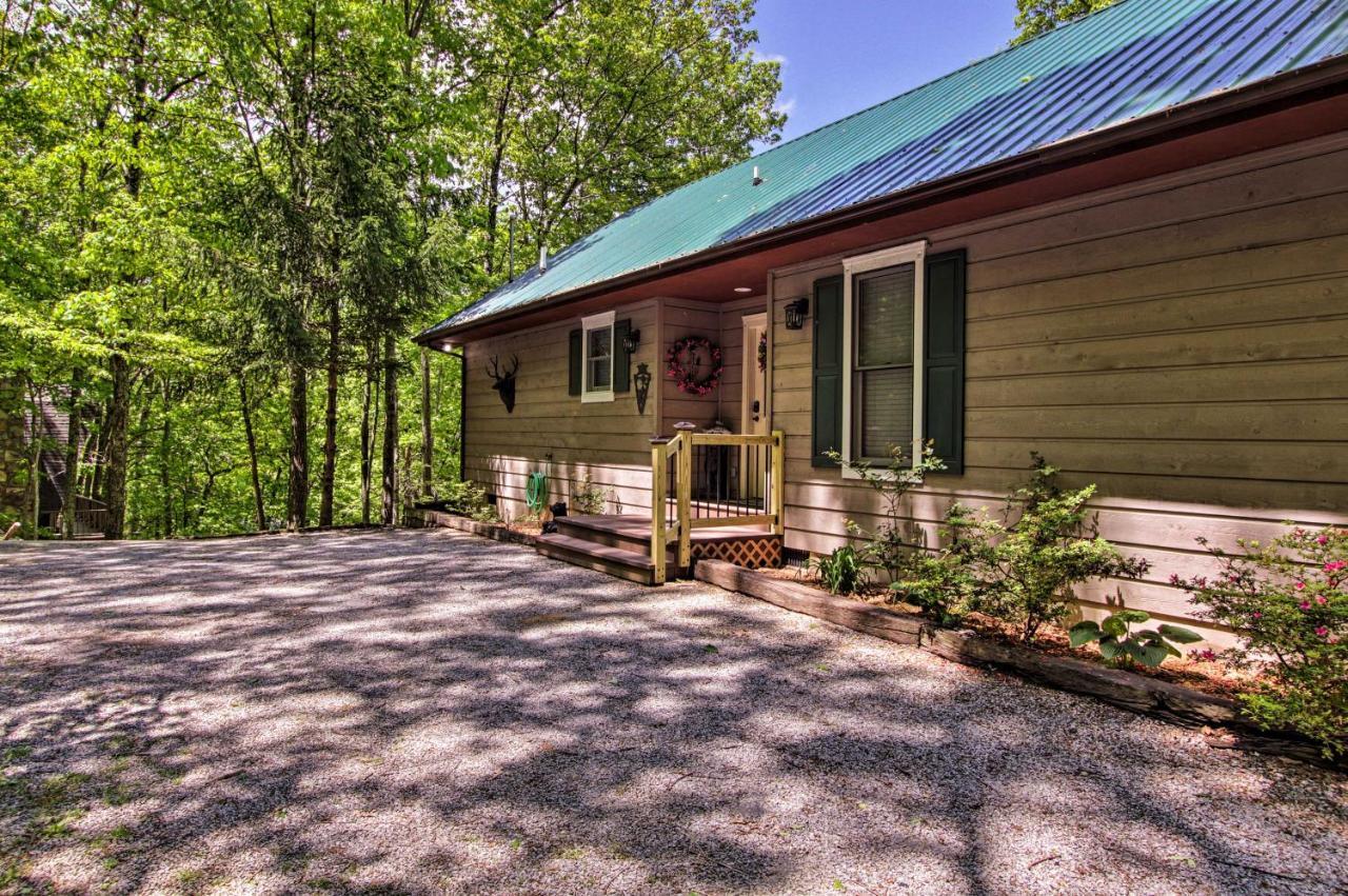 Eclectic Cabin With Hot Tub 1 Mi To Ober Gatlinburg Buitenkant foto
